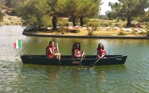 canoeing